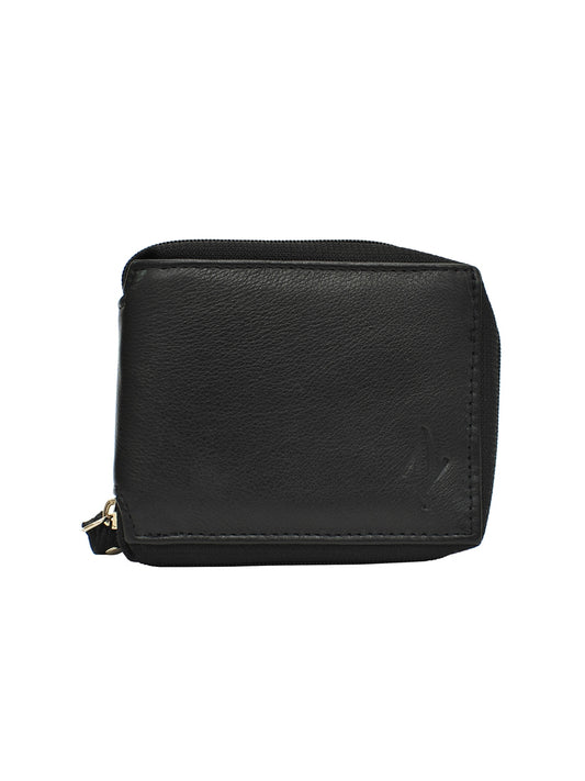 Leather Zunash Zipper wallet