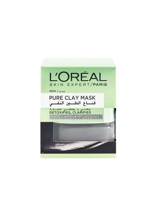 Dermo Clay Mask 50Ml Charcoal