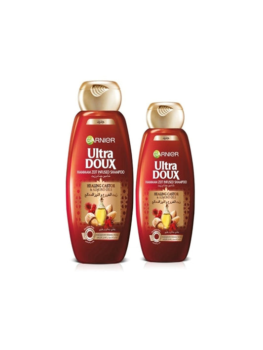 شامبو UltraDoux بزيت الخروع 400 مل + 200 مل