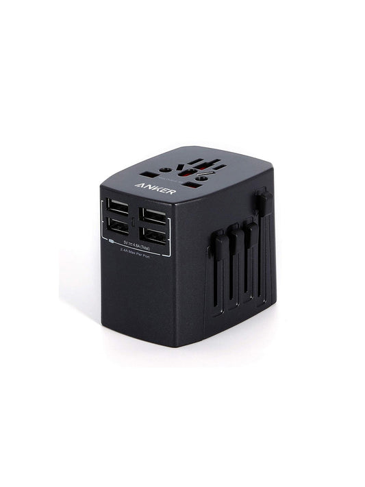 Anker Universal Travel Adapter with 4 USB Ports