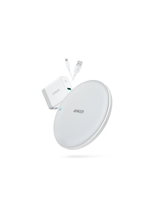 Anker PowerWave 75W Pad Wireless ChargerWhite