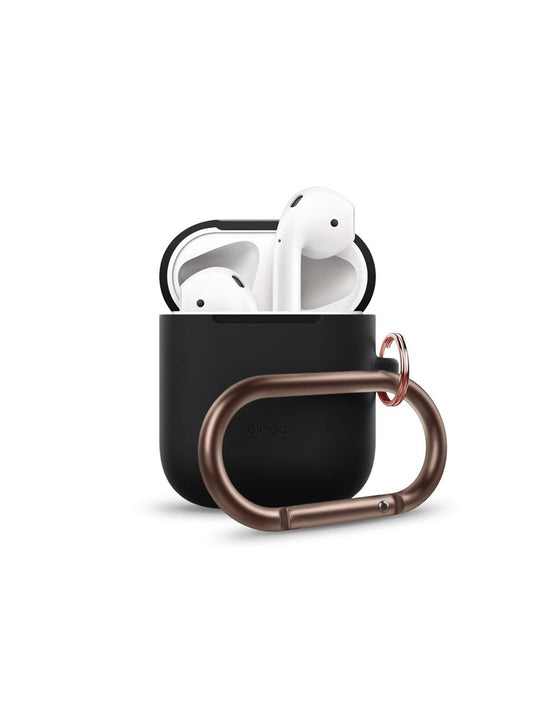 Airpods hang case Black
