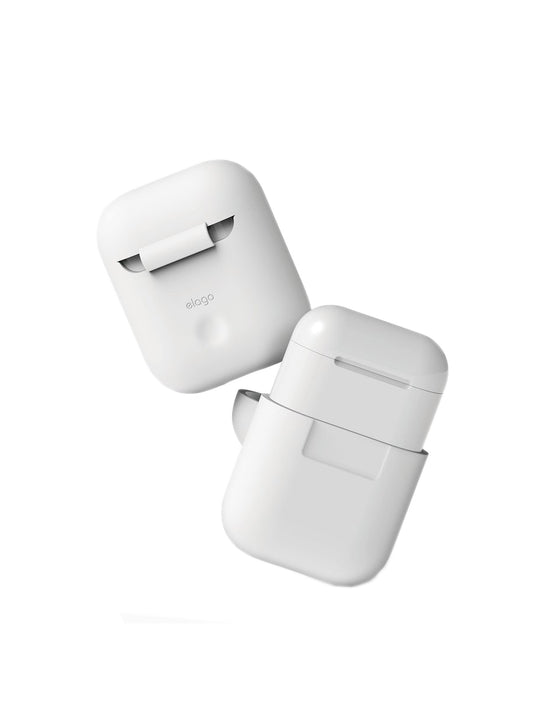 AIRPODS silicone case for Airpods case White