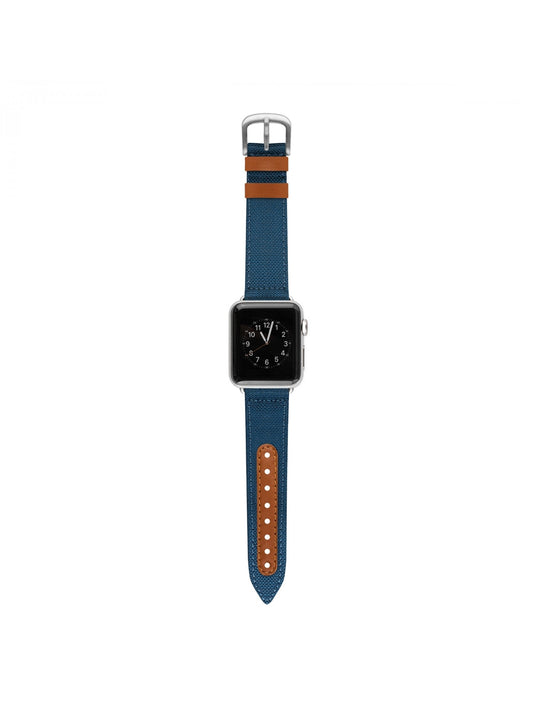 Evutec Apple Watch Band 38mm Northill BlueSaddle