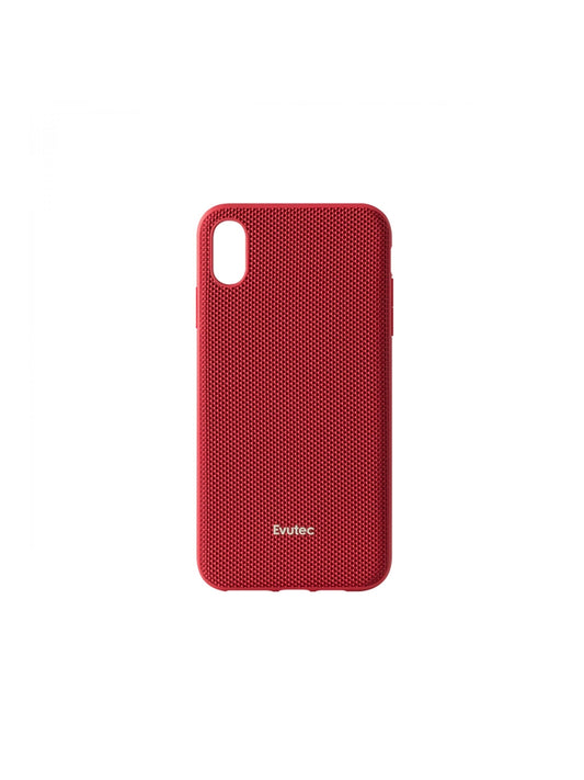 Evutec iPhone XS Max Ballistic Nylon Case wVent Mount Red