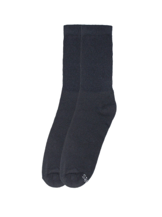 Hanes Sport Sock Crew 6Pk BlkGrey