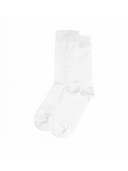 Elite men sock white color