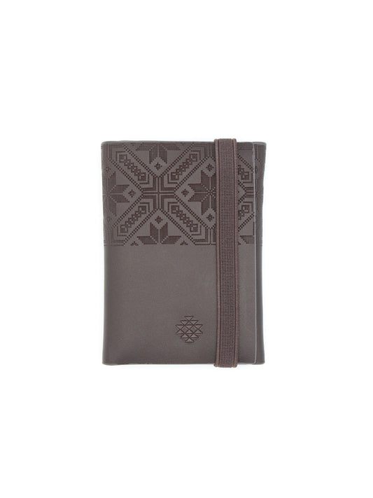 Al Jazeera dark brown wallet