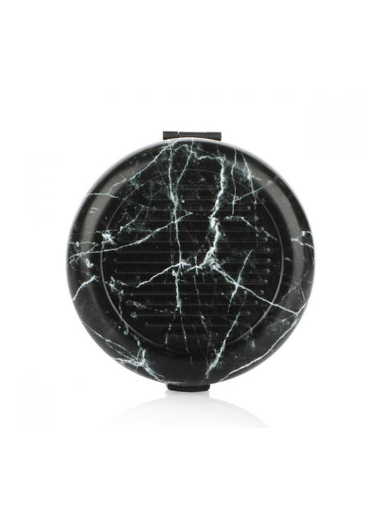 Aluminum Coin Holder Marble Black