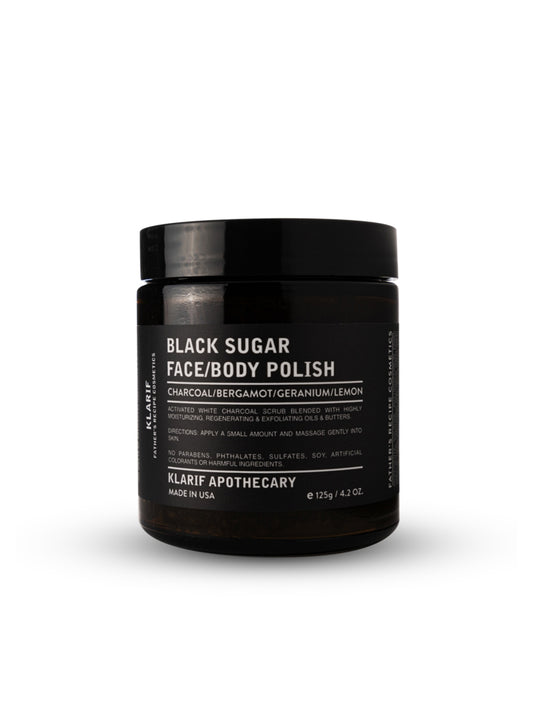 Black Sugar FaceBody Polish