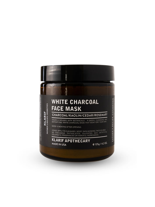 White Charcoal Face Mask