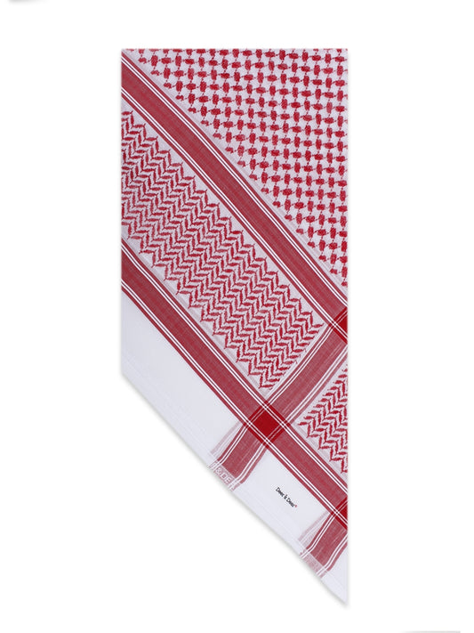 Shemagh Deer & Dear Red